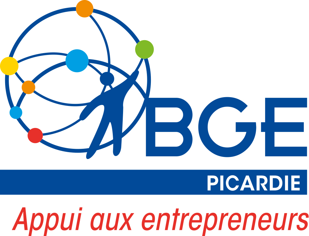 Logo BGE Picardie appui aux entrepreneurs